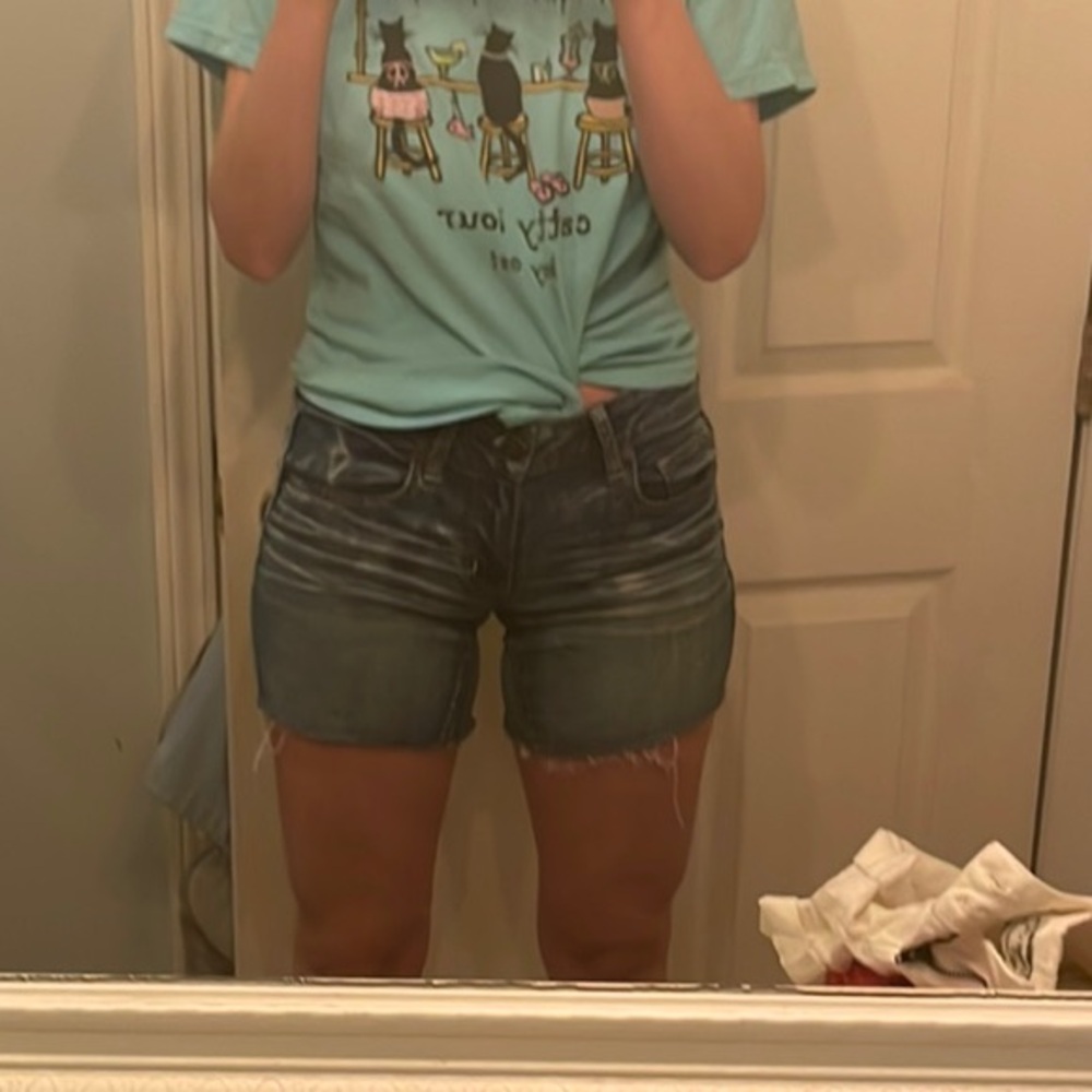 American Eagle Jean Shorts size 4